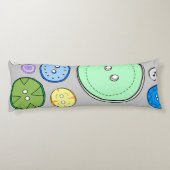 パステルボタンイラストレーション ボディピロー (裏面)