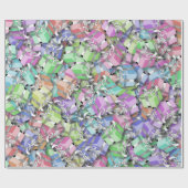 パステルボックスラッピング紙 ラッピングペーパー (フラット)