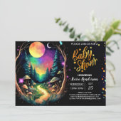 パステルボホアドベンチャーベイビーシャワー待ち 招待状 (スタンド正面)
