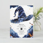 パステルボホエンチャントメントウィザード誕生日 招待状 (スタンド正面)