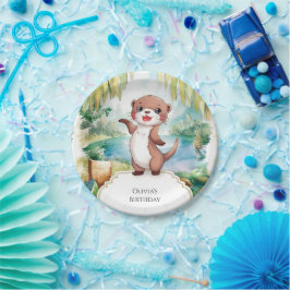 パステルボホオッタ誕生日 ペーパープレート