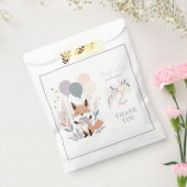 パステルボホキツネ&バルーン誕生日 フェイバーバッグ (封をした状態)