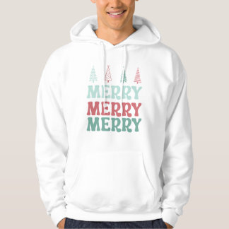 パステルボホクリスマスツリーでめぐる幸せなクリスマス パーカ