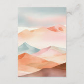 パステルボホデザートズ結婚詳細 エンクロージャーカード (裏面)