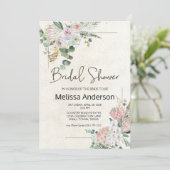 パステルボホニュートラルフローラエレガントブライダルシャワー (スタンド正面)