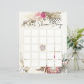 パステルボホニュートラルフローラブライダルシャワービンゴ (スタンド正面)