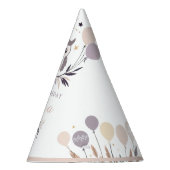 パステルボホフクロウ&バルーン誕生日 パーティーハット (右)