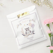 パステルボホフクロウ&バルーン誕生日 フェイバーバッグ (封をした状態)