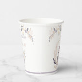 パステルボホフクロウ&バルーン誕生日 紙コップ (右)