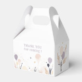 パステルボホヘッジホッグアンドバルーン誕生日 フェイバーボックス (裏面サイド)