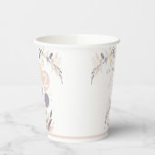 パステルボホラビットアンドバルーン誕生日 紙コップ (左)