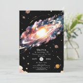 パステルボホ宇宙誕生日 招待状 (スタンド正面)