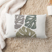 パステルボホ抽象芸術オーガニックエステティックスローピロ ランバークッション (ブランケット)