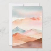 パステルボホ砂漠結婚ズ 招待状 (裏面)