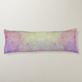 パステルポップ・アートのアルコカラフルールインク抽象芸術の ボディピロー (裏面)