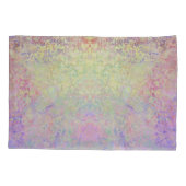 パステルポップ・アートのアルコカラフルールインク抽象芸術の 枕カバー (裏面)