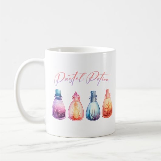 パステルポーション コーヒーマグカップ (左)