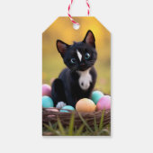 パステルポーズ&ウィスカー：フェリーニのイースターバスケット ギフトタグ (裏面)