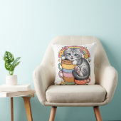 パステルポーズ&レインボーシップス クッション (椅子)