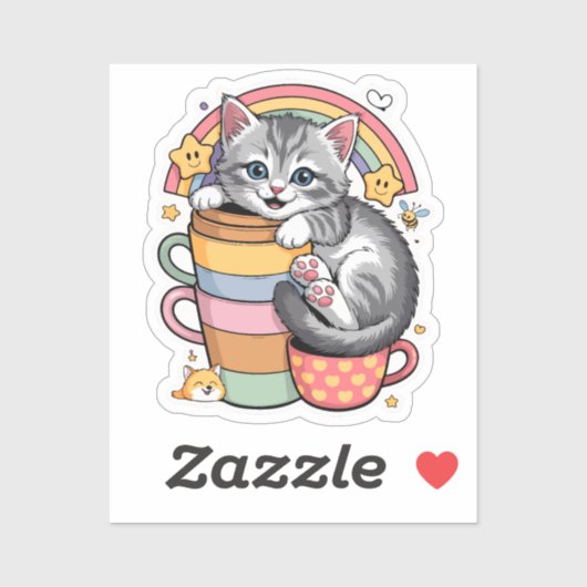 パステルポーズ&レインボーシップス シール (シート)