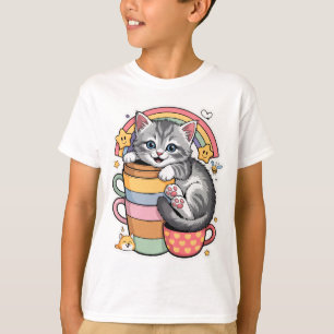 パステルポーズ&レインボーシップス Tシャツ