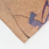 パステルポートレート フリースブランケット (角)