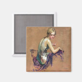 パステルポートレート マグネット (正面/裏面)