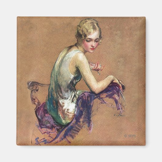 パステルポートレート マグネット (正面)