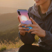 パステルマウンテンサンセット抽象芸術 Case-Mate iPhoneケース