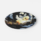 パステルマジカルダック誕生日 ペーパープレート (アングル)