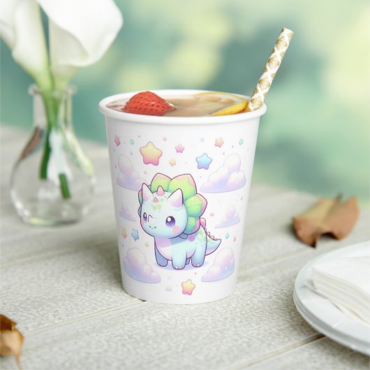 パステルマジカルディオナンスベイビーシャワー 紙コップ (インサイチュ)