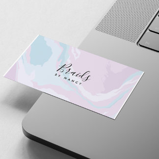 パステルマーブルブレイズ 名刺