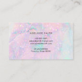 パステルマーブル 名刺 (裏面)