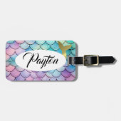 パステルマーメイドはかりで測 ラゲッジタグ (正面横)