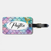 パステルマーメイドはかりで測 ラゲッジタグ (裏面横)