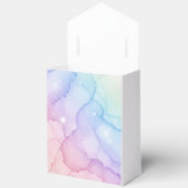 パステルマーメイドスターダスト水カラー抽象芸術 フェイバーボックス (見開き)