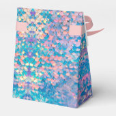 パステルマーメイド子供の誕生日お気に入り フェイバーボックス (裏面サイド)