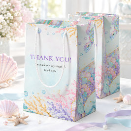 パステルマーメイド シェラブレーション バースデー スモールペーパーバッグ