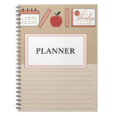 パステルミニマルカバー ノートブック (正面)