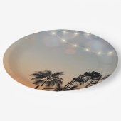 パステルミュージックフェスティバルコンサートボホ誕生日フェスト ペーパープレート (アングル)