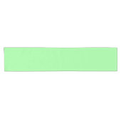 パステルミントカ無地のラー |クラシック |エレガント | ショートテーブルランナー (横)