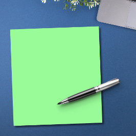 パステルミントカ無地のラー |クラシック |エレガント | ノートパッド