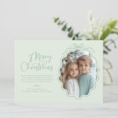 パステルミントグリーンウェーブフォトレトロ シーズンカード (スタンド正面)