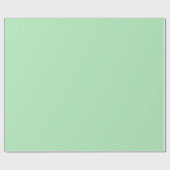 パステルミントグリーン#B2EBBBラッピング紙 ラッピングペーパー (フラット)