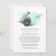 パステルミント&チャー減らク結婚のゲストリスト