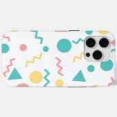 パステルメンフィス幾何学模様 Case-Mate iPhoneケース (裏面 (横))