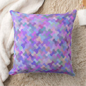 パステルモザイク枕 クッション (ブランケット)
