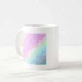 パステルモザイク コーヒーマグカップ (正面左)