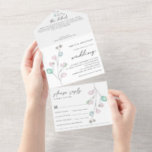 パステルモダンアートス葉パイクティール（緑がかった色）結婚ズ