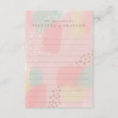 パステルモダンアートマインドアドバイス アドバイスカード (正面)